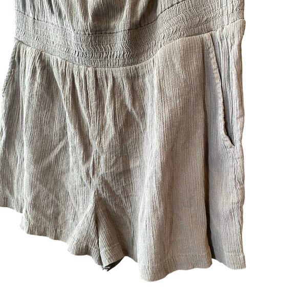 Joie Strapless Grey Romper Size XS - Picture 3 of 6